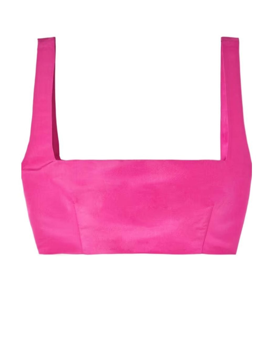 Valentino Pink Brassie-Style Satin Vest