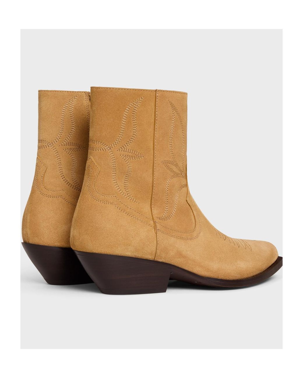 Céline Brown Leon Zipped Boot