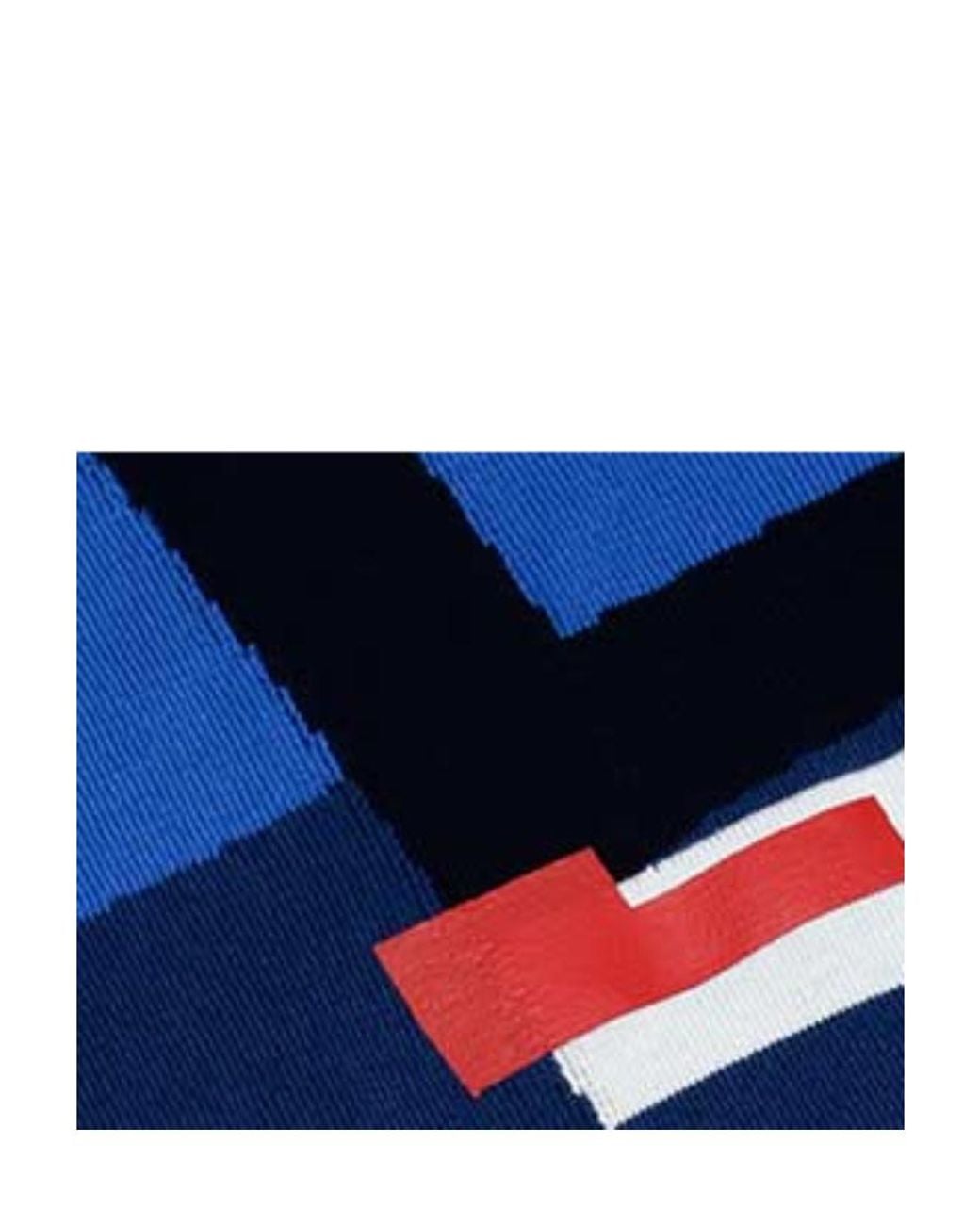 Iceberg Blue Printed Pattern Pullover for men