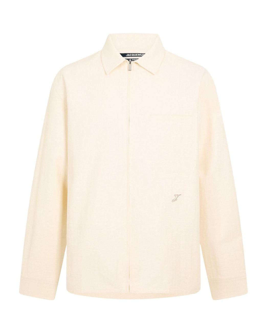 Jacquemus Natural Jacquard Rosemary Overshirt for men