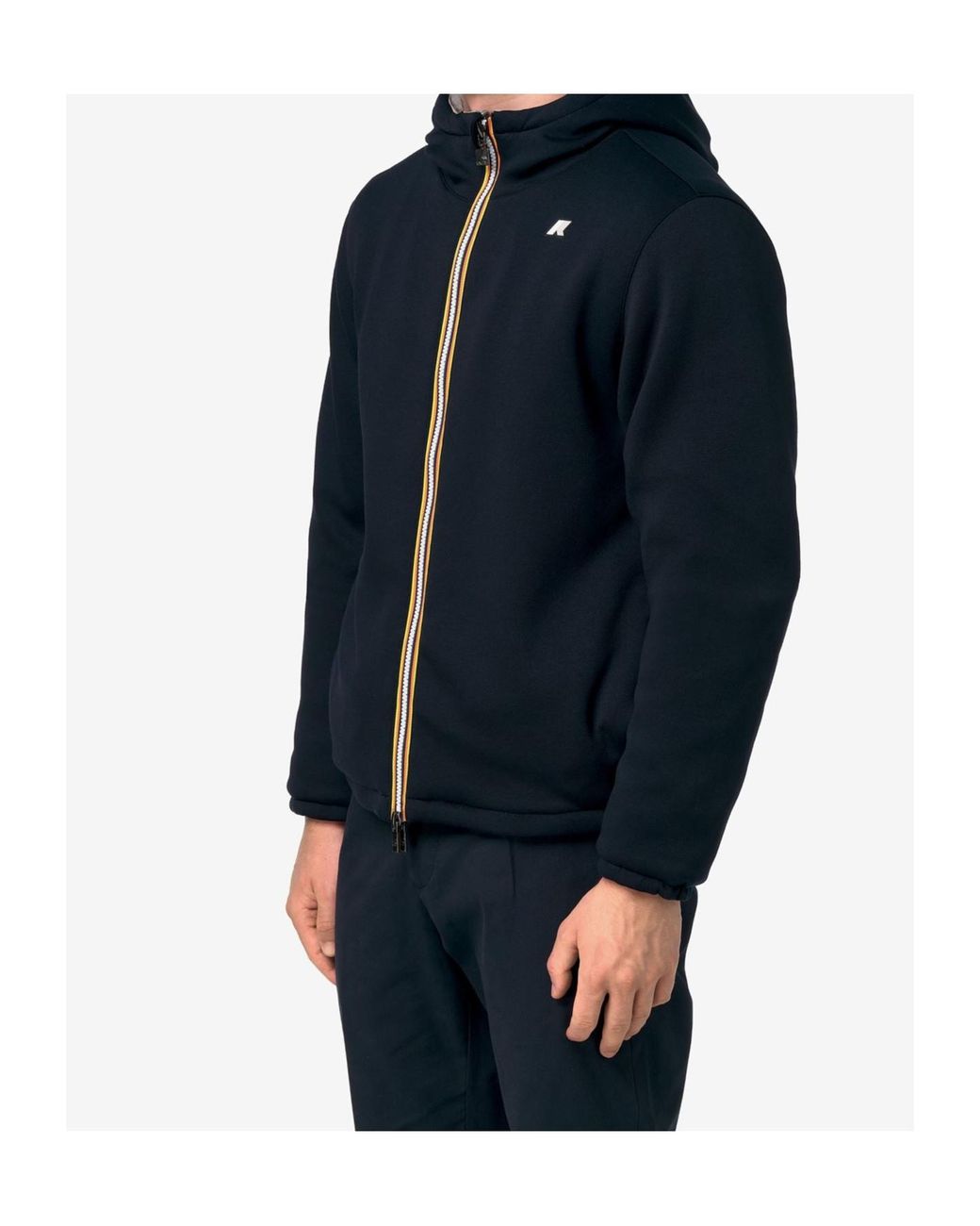 K-Way Blue Jack Light Spacer Double Fleece Jacket for men