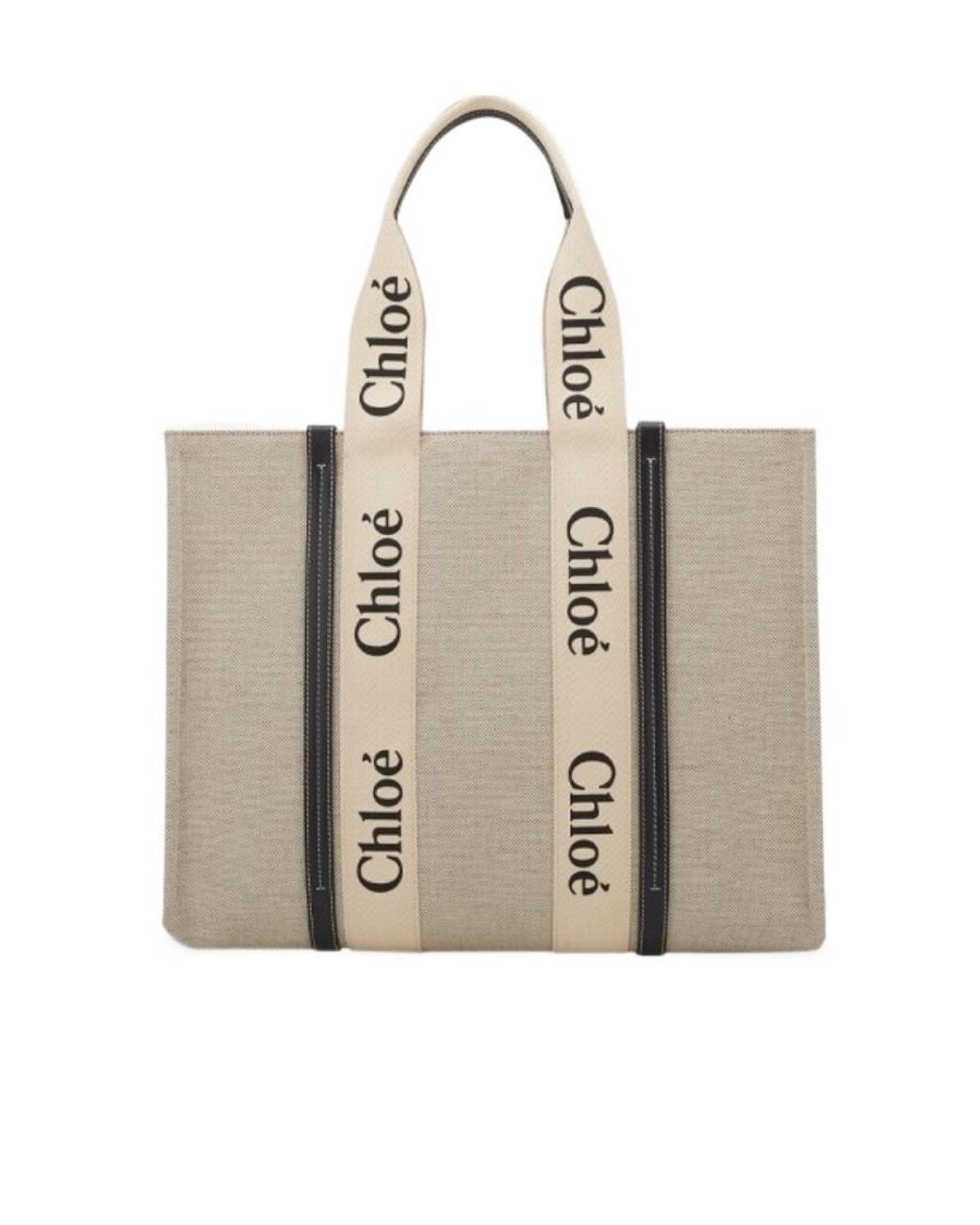 Chloé Natural Woody Tote Bag