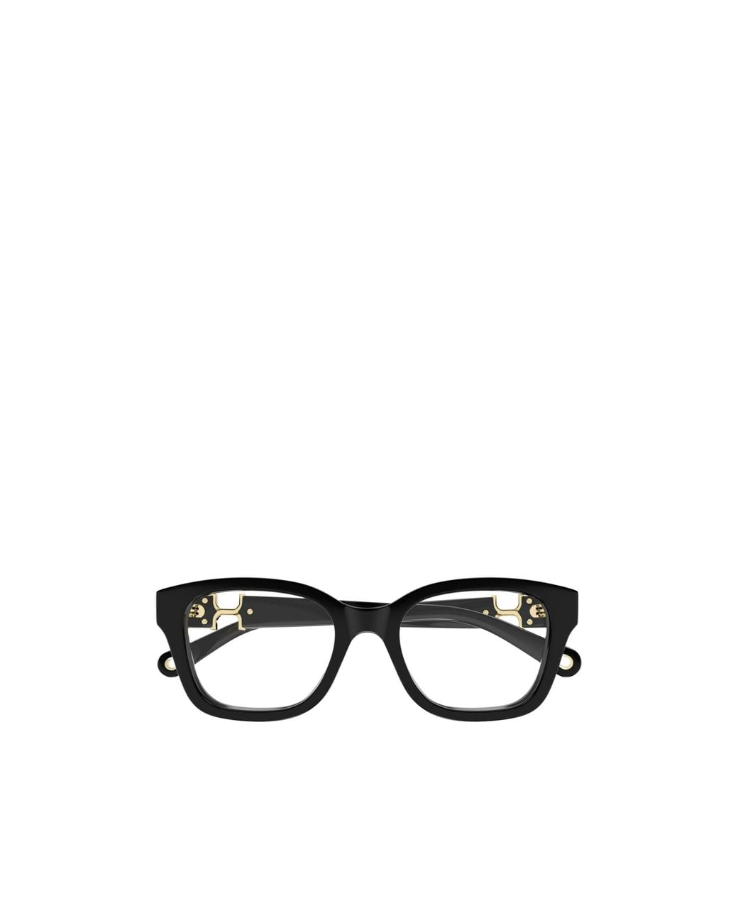 Chloé White Chloé Eyewear Square-Frame Glasses