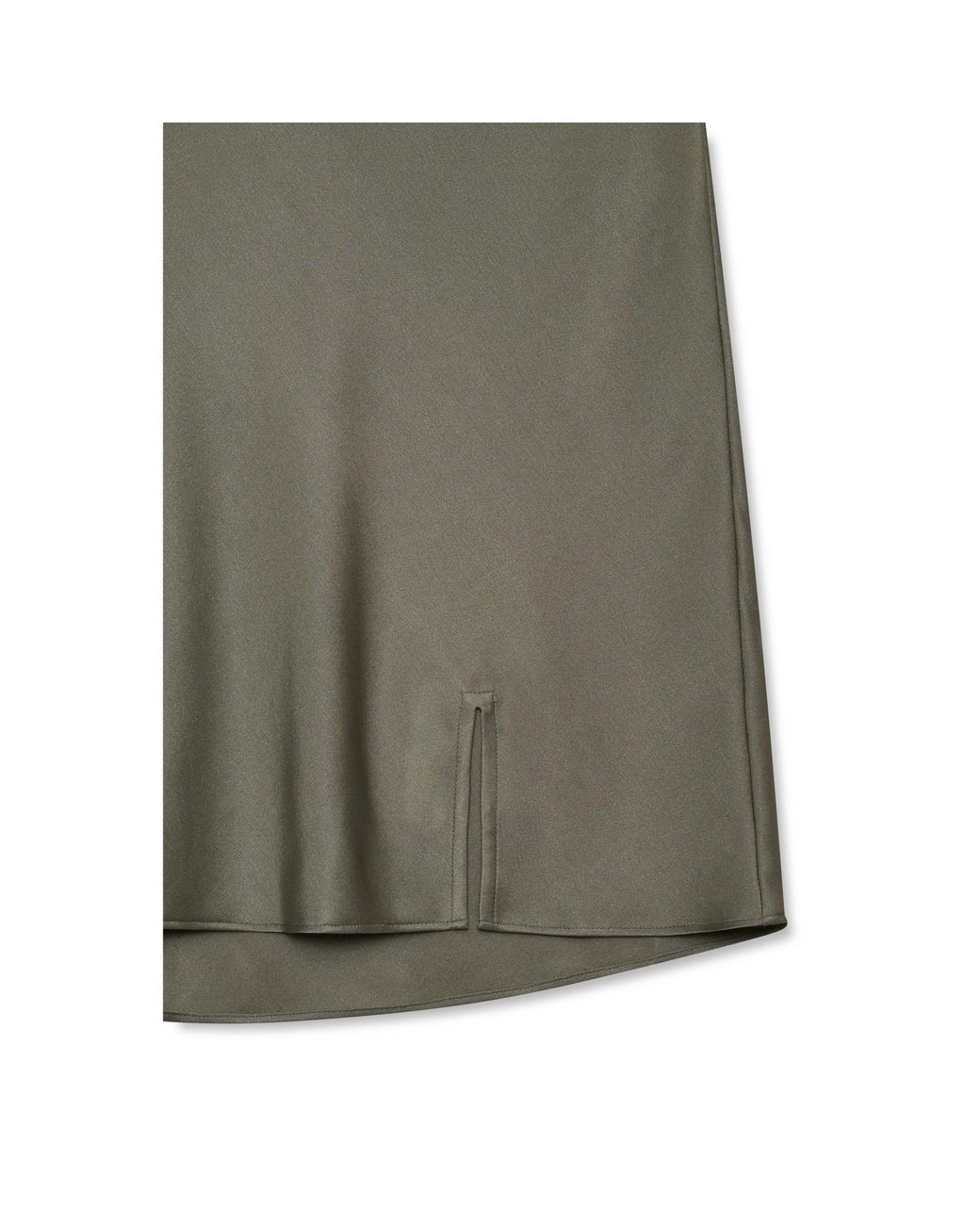 Anine Bing Green Minimalist Slim-Fit Short Skirt