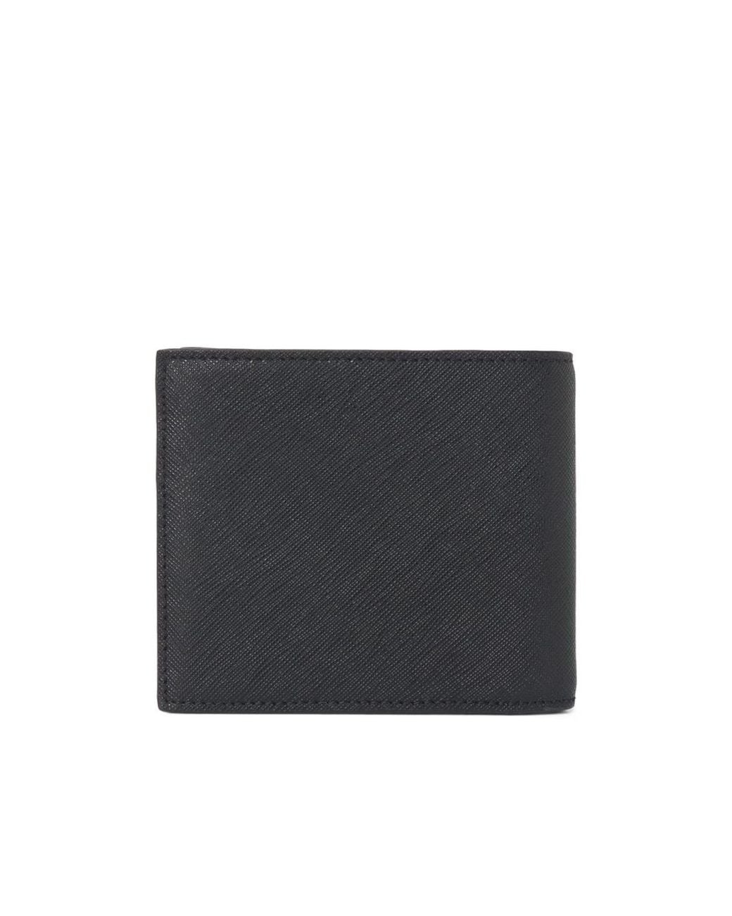 Vivienne Westwood Blue Orb Plaque Bi-Fold Wallet for men