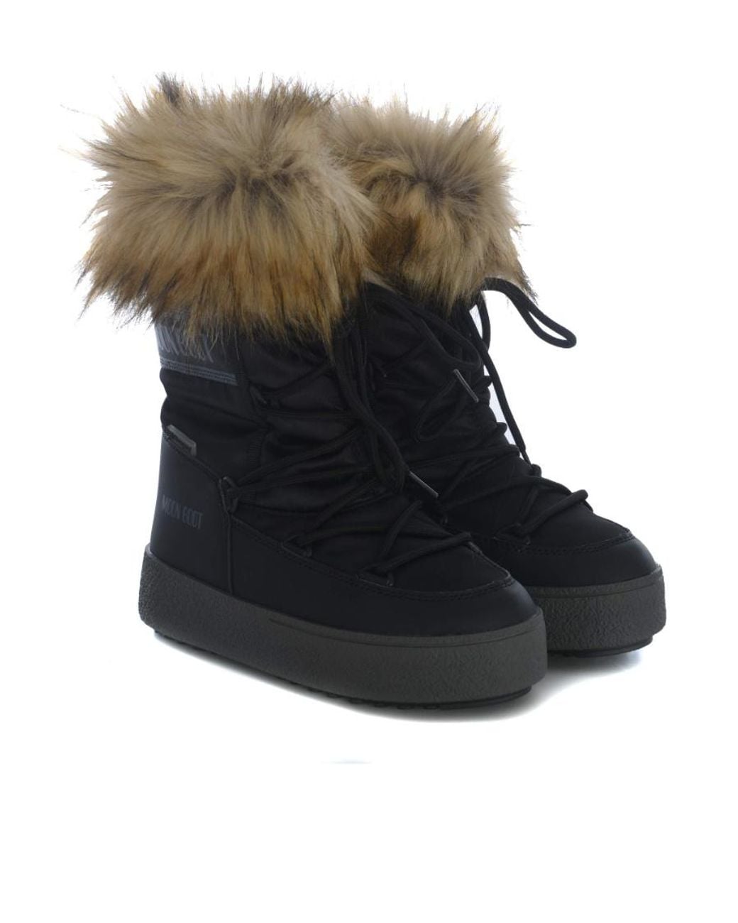 Moon Boot Multicolor Ltrack Low Monaco Lace-Up Boots