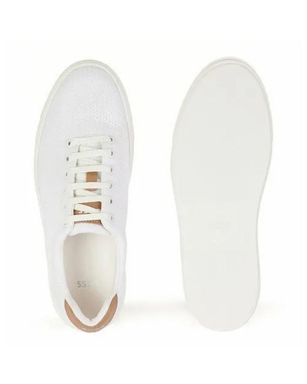 Boss White Versatile Casual Shoes