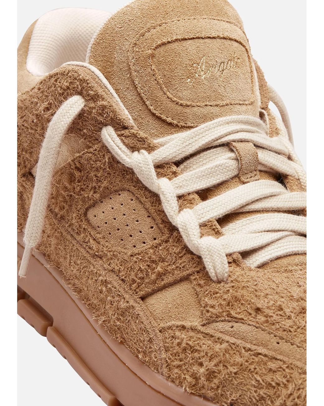 Axel Arigato Brown Area Lo Suede Sneakers for men