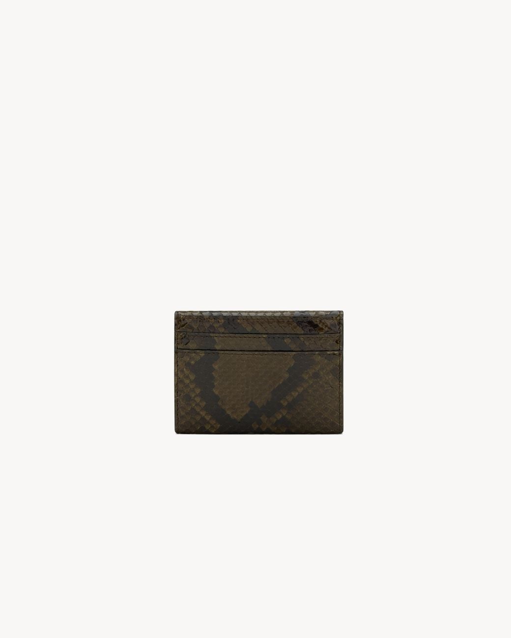 Saint Laurent Black Letter Card Case for men