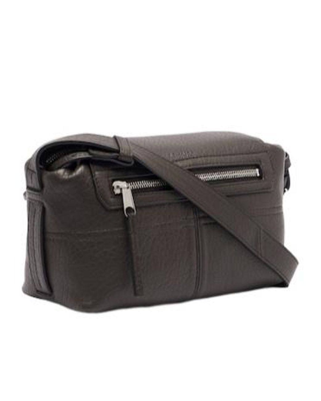 Lemaire Black Mini Leather Shoulder Bag