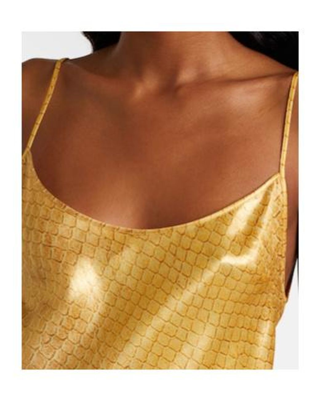 Roberto Cavalli Metallic Snake-Print Silk Gown