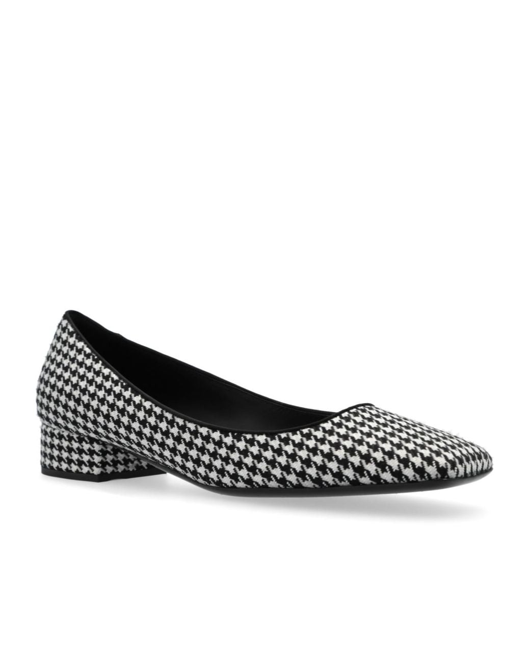 Dolce & Gabbana Multicolor Houndstooth Square-Toe Pumps