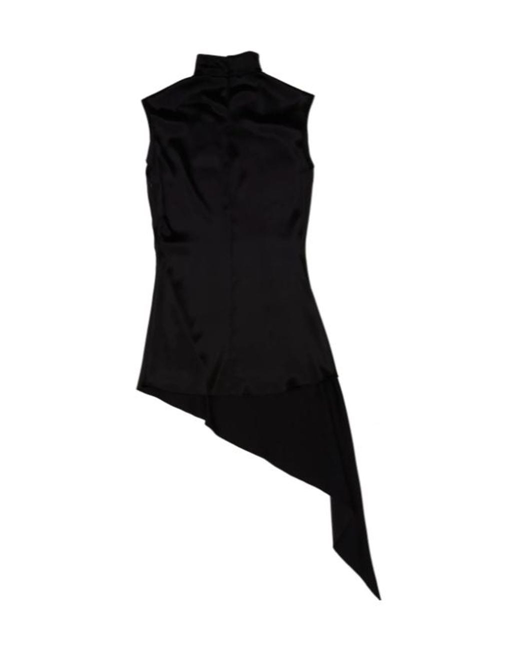 Alaïa Black Alaïa Asymmetrical Dress