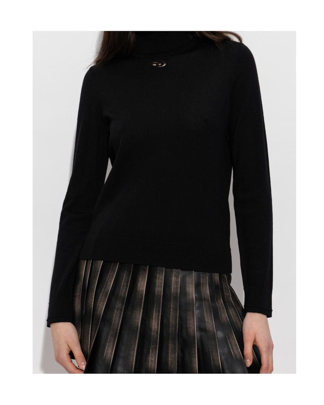DIESEL Black Turtlenecks