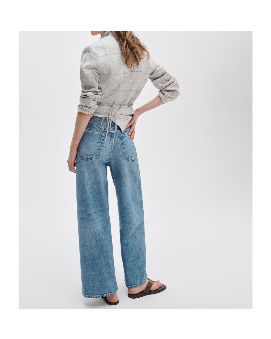 Rag & Bone Blue Miramar Sofie Ankle-Length Jeans