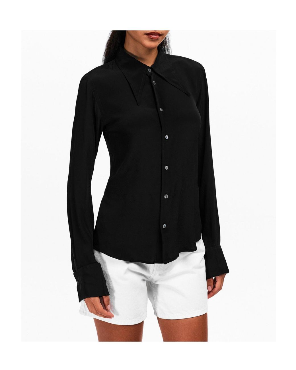 AMI Black Longsleeve Shirt