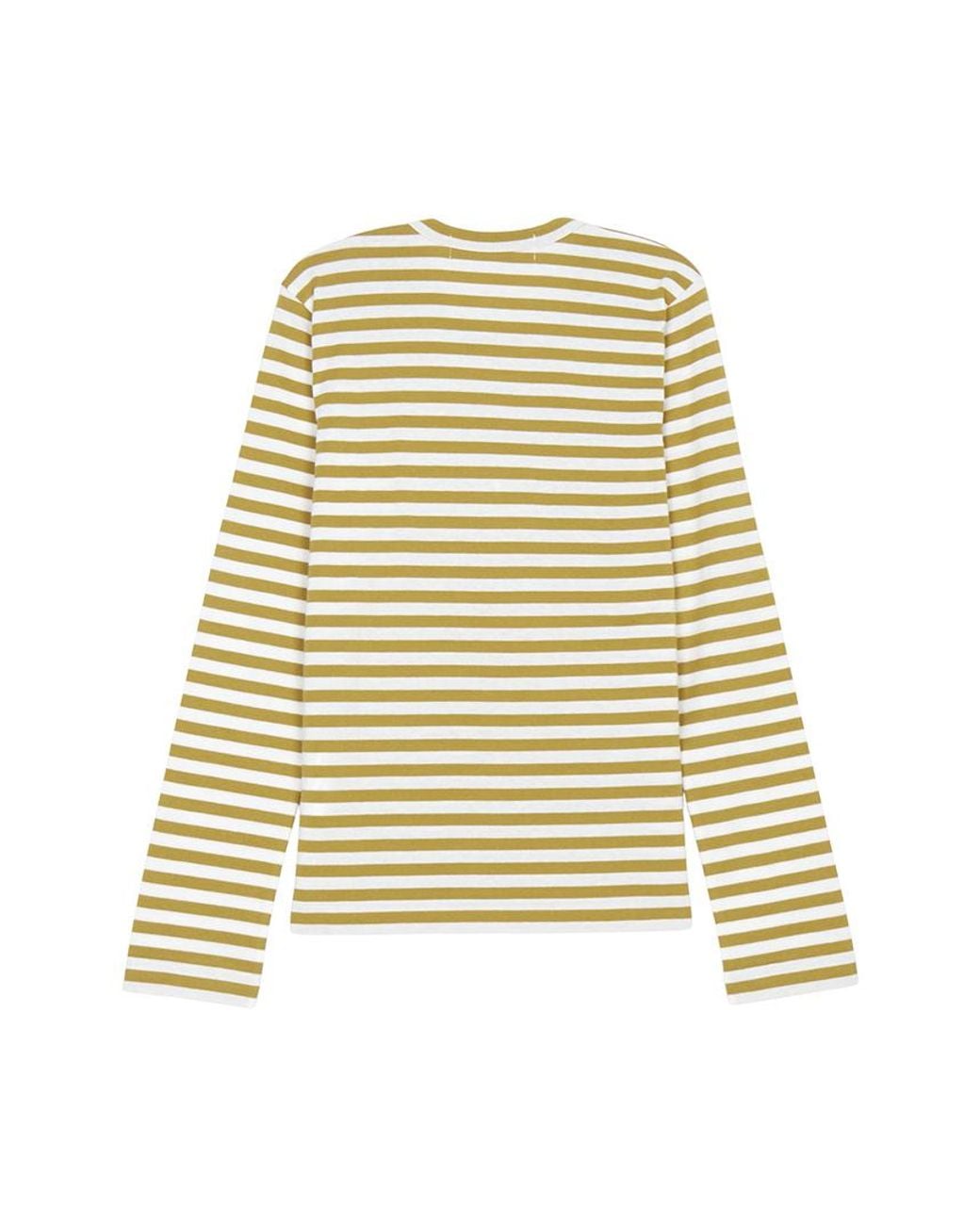 Comme des Garçons Gray Long-Sleeved T-Shirt
