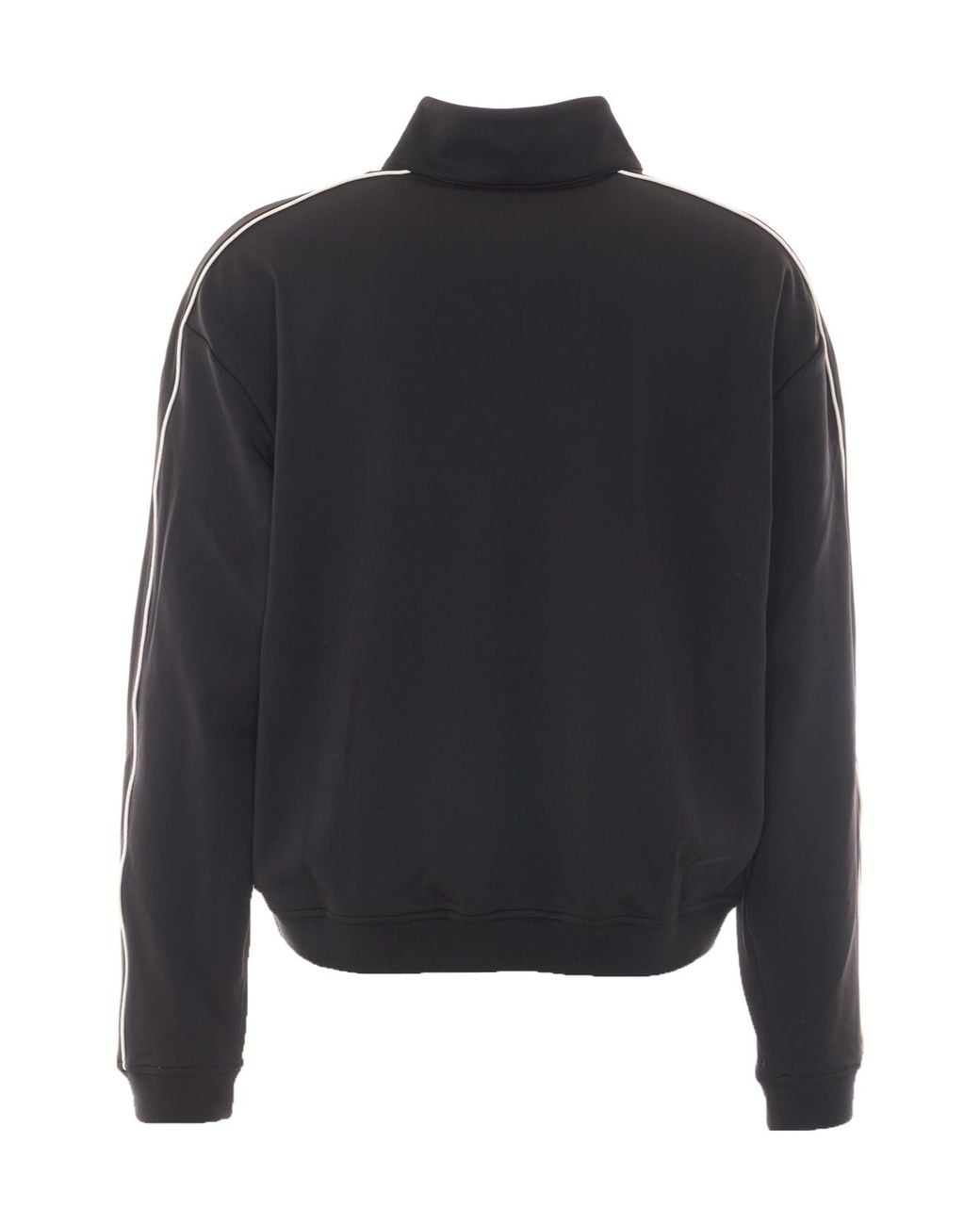 Represent Blue Logo Embroidered Zipped Sweatshirt for men