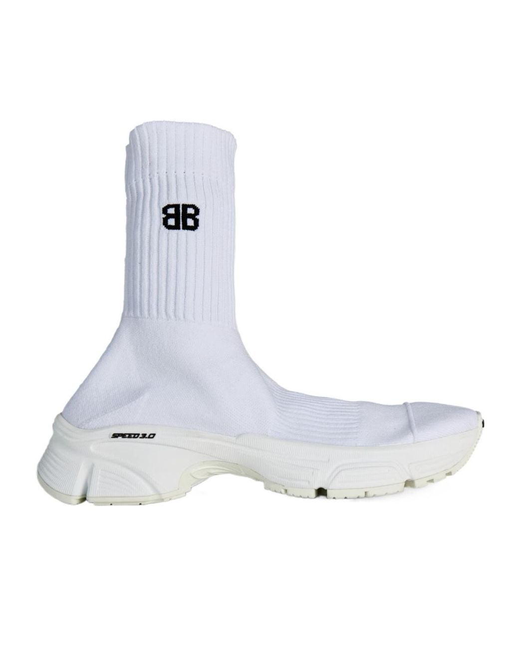 Balenciaga White Speed 3.0 Sneakers