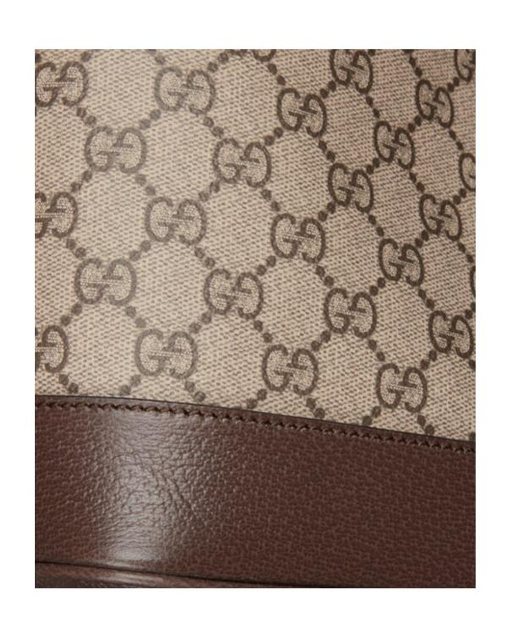 Gucci White Ophidia Medium Tote Bag