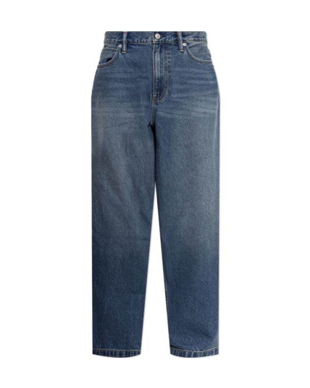 AllSaints Blue Orbit Relaxed Jeans for men