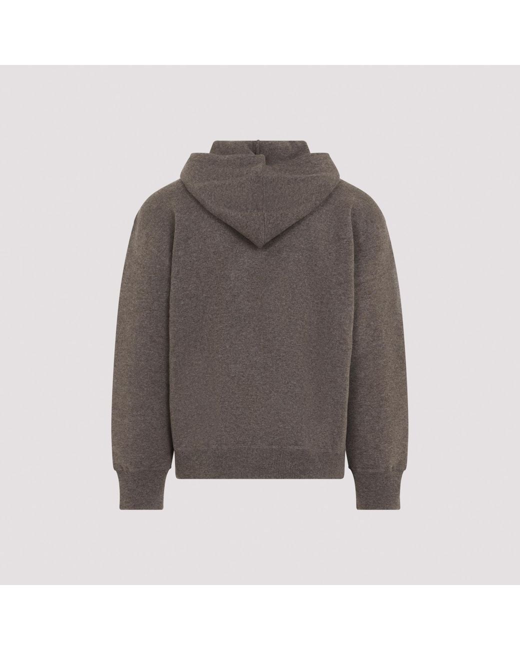 Studio Nicholson Brown Hooded Knit Top for men