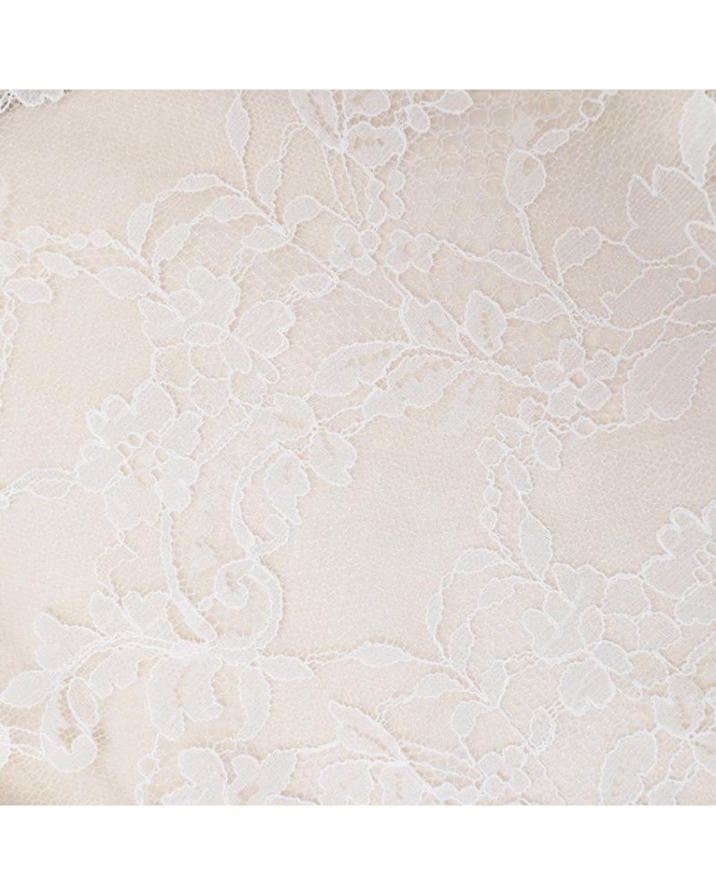 Self-Portrait White Scoop Back Lace Maxi Dress