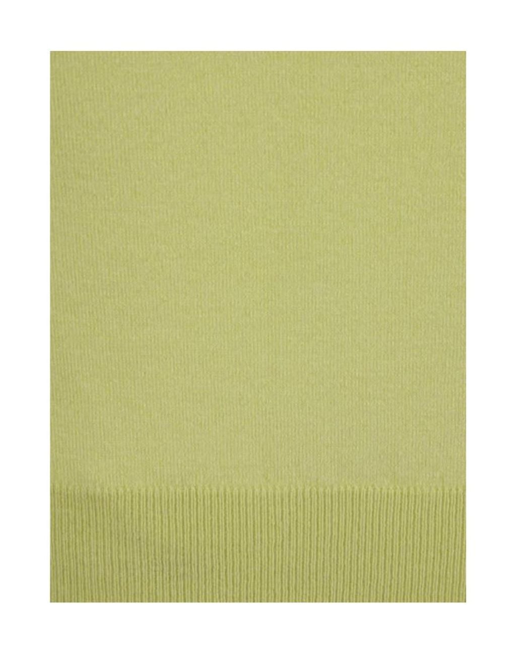 Bottega Veneta Green Scoop Neck Knitted Top