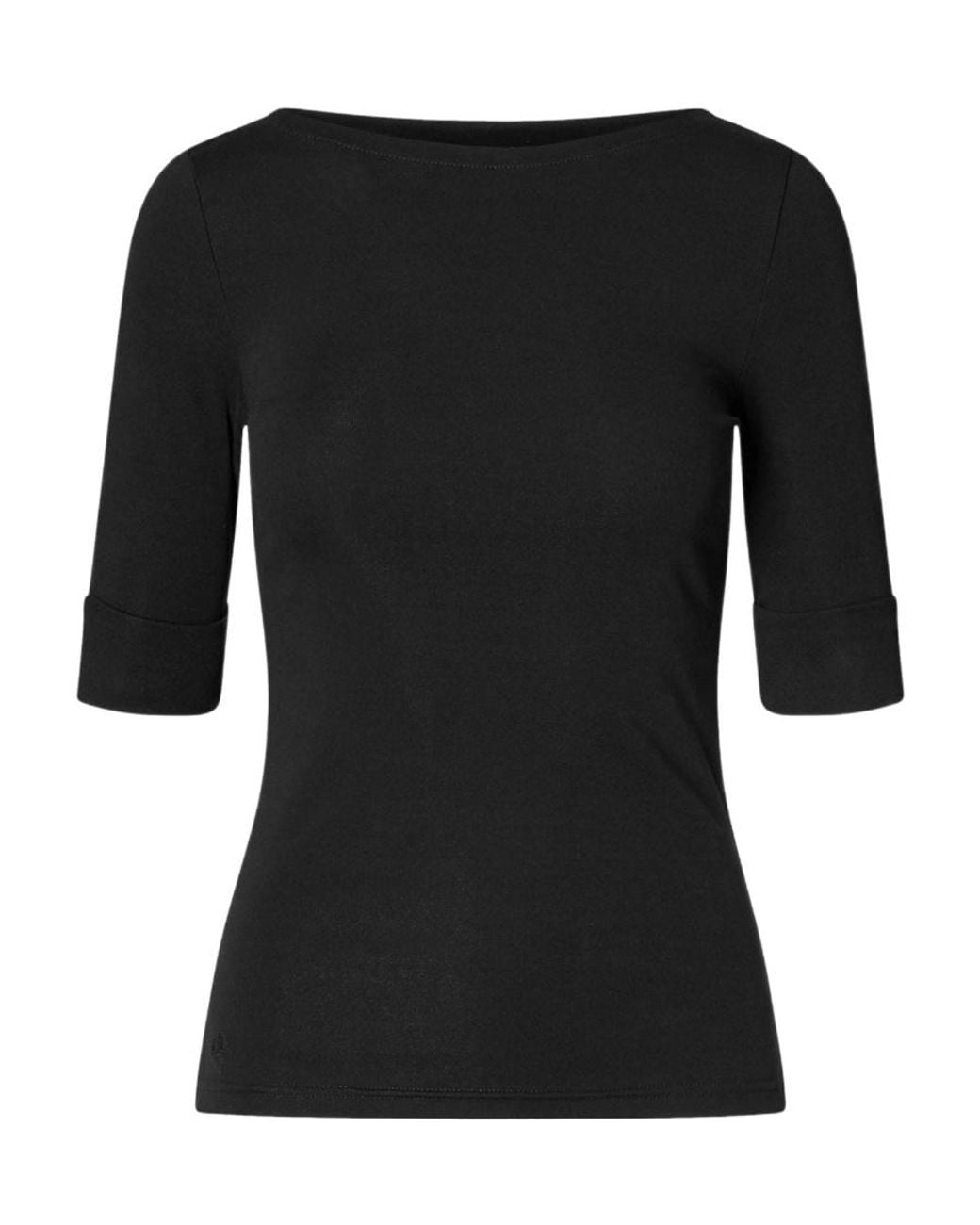 Ralph Lauren Black Judy Medium-Sleeve T-Shirt