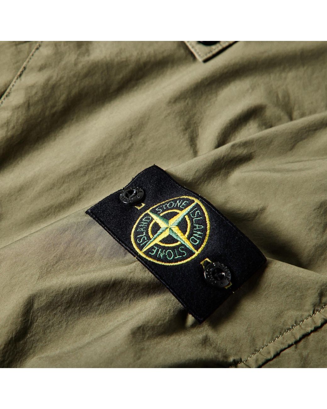Stone Island Green Minimalist Classic Jacket for men