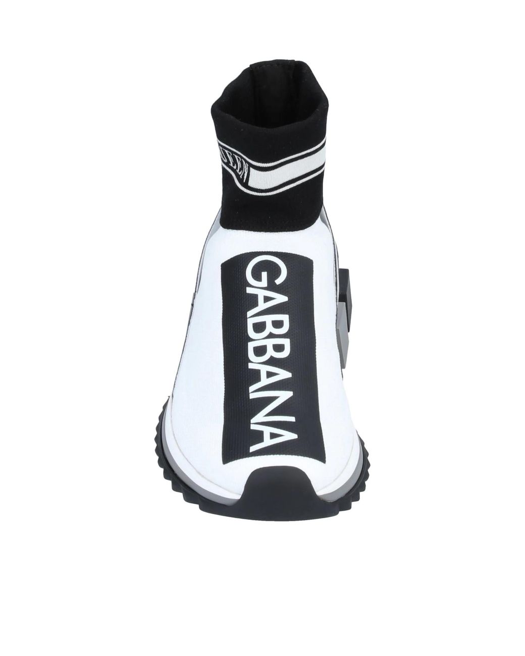 Dolce & Gabbana Black Two-Tone Sneakers