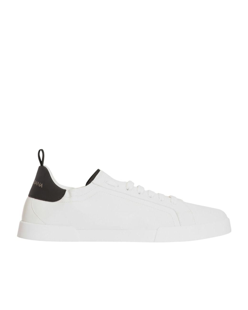 Dolce & Gabbana White Portofino Low-Top Sneakers for men