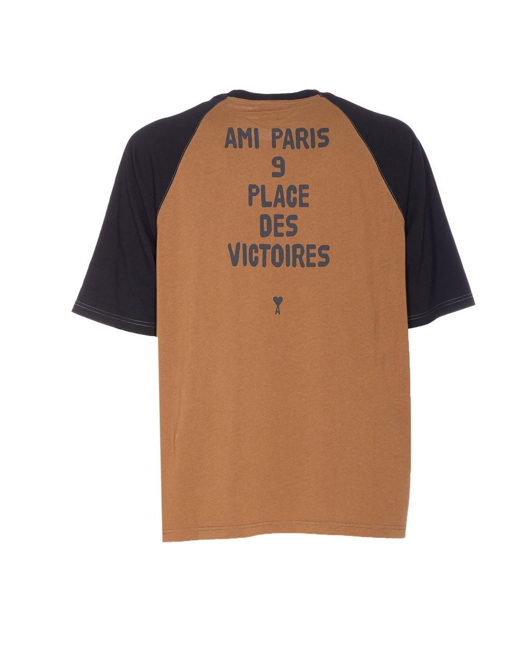 AMI Brown Ami T-Shirts And Polos Cotton for men