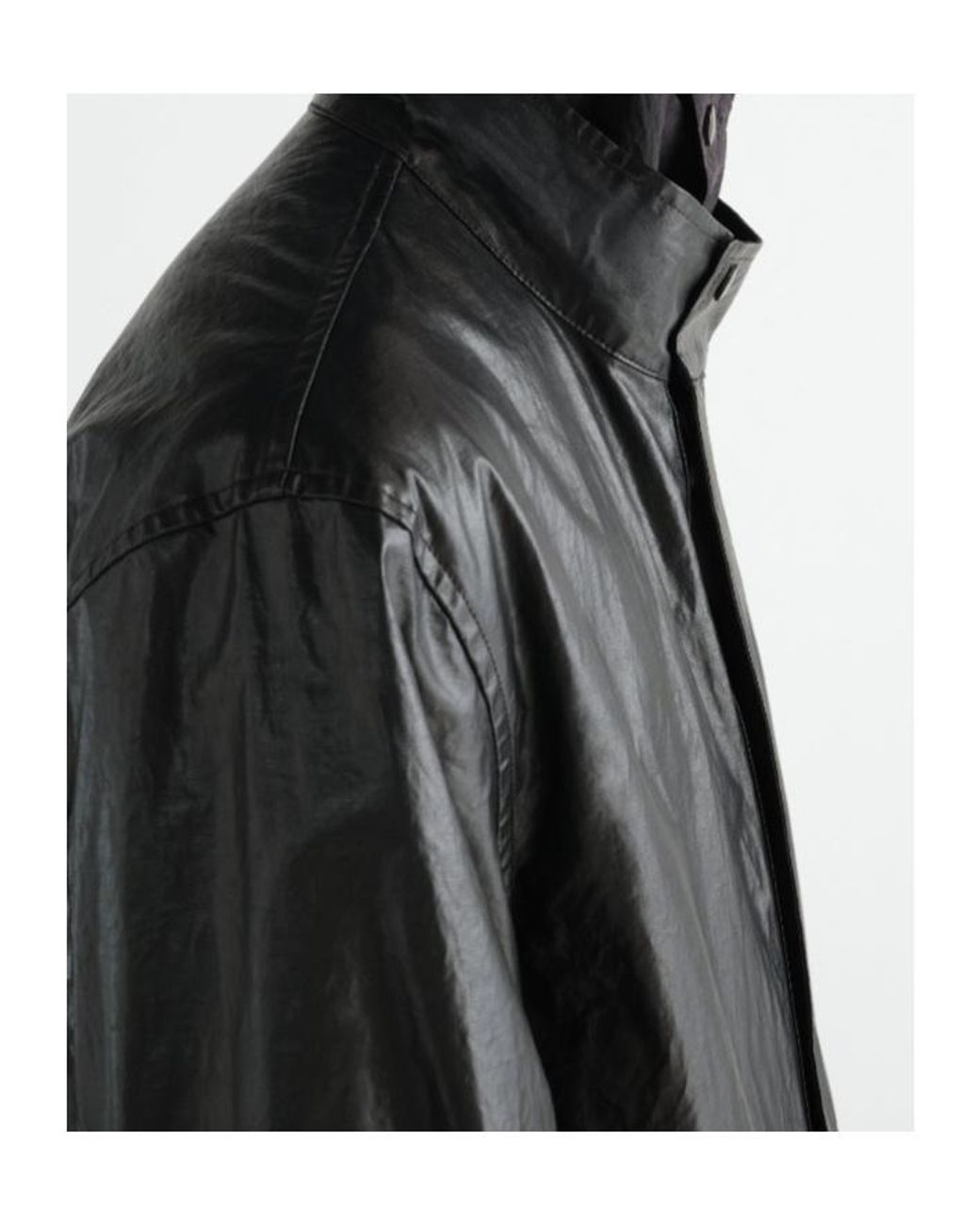 Lemaire Gray Long Raincoat for men