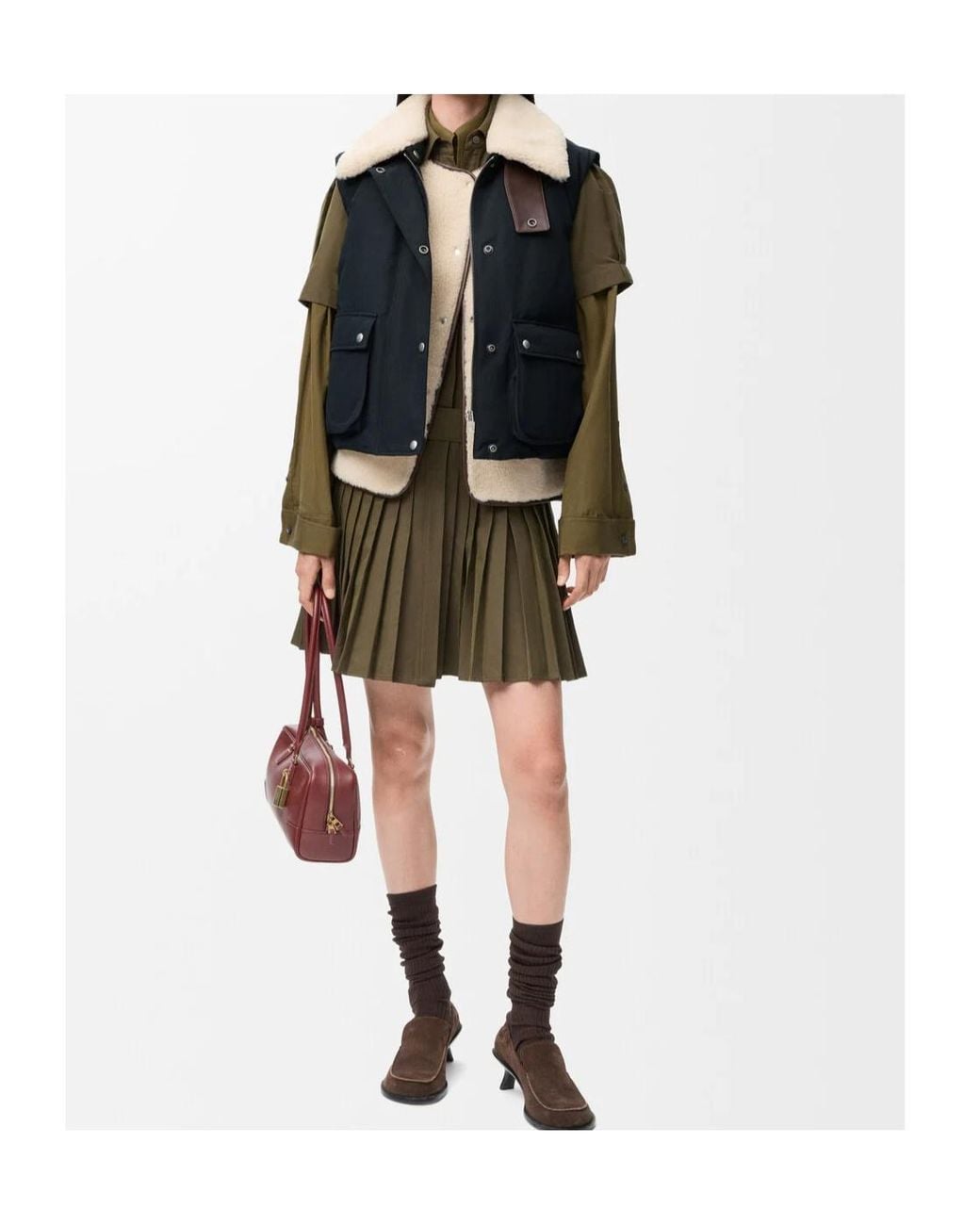 Loewe Black Puffer Vest