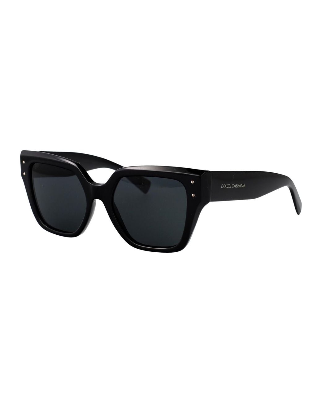 Dolce & Gabbana Black Eyewear Square Frame Sunglasses