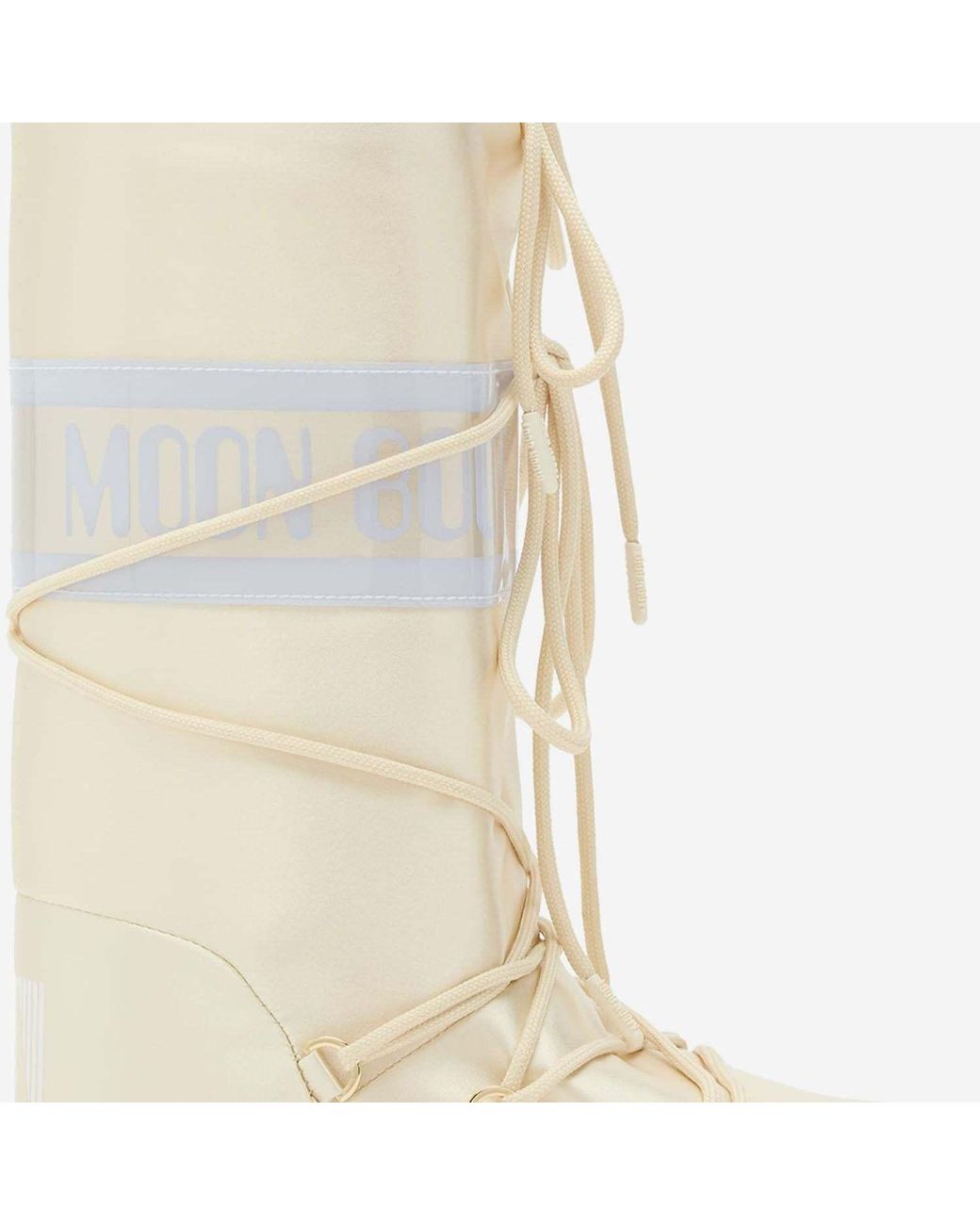 Moon Boot Natural Icon Padded Lace-Up Boots