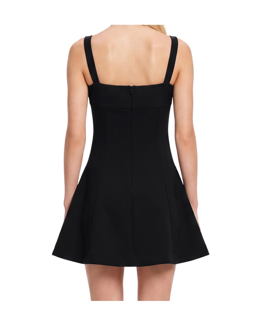Jonathan Simkhai Black Sadie Mini Dress