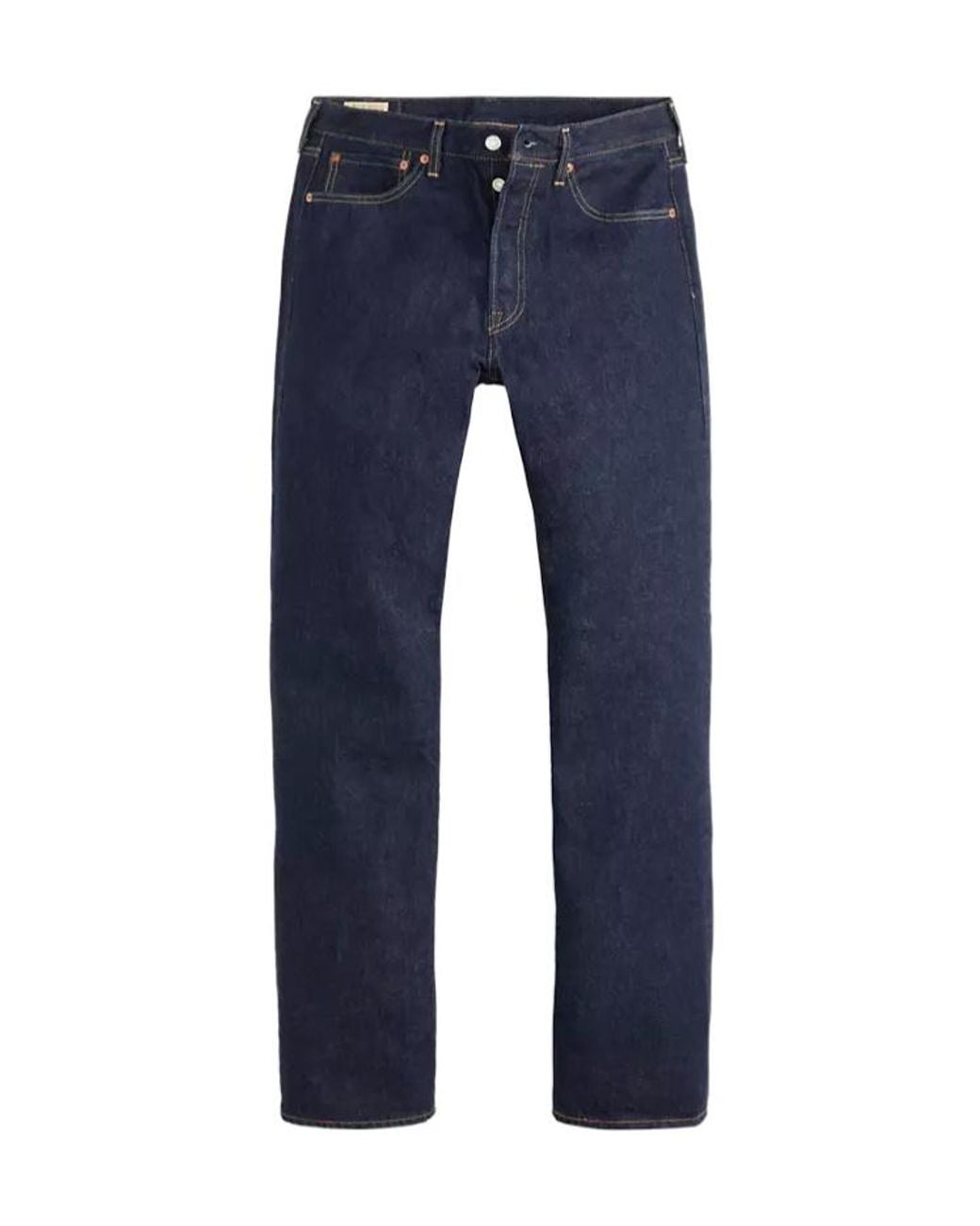 Levi's Blue 501 Straight-Leg Jeans for men