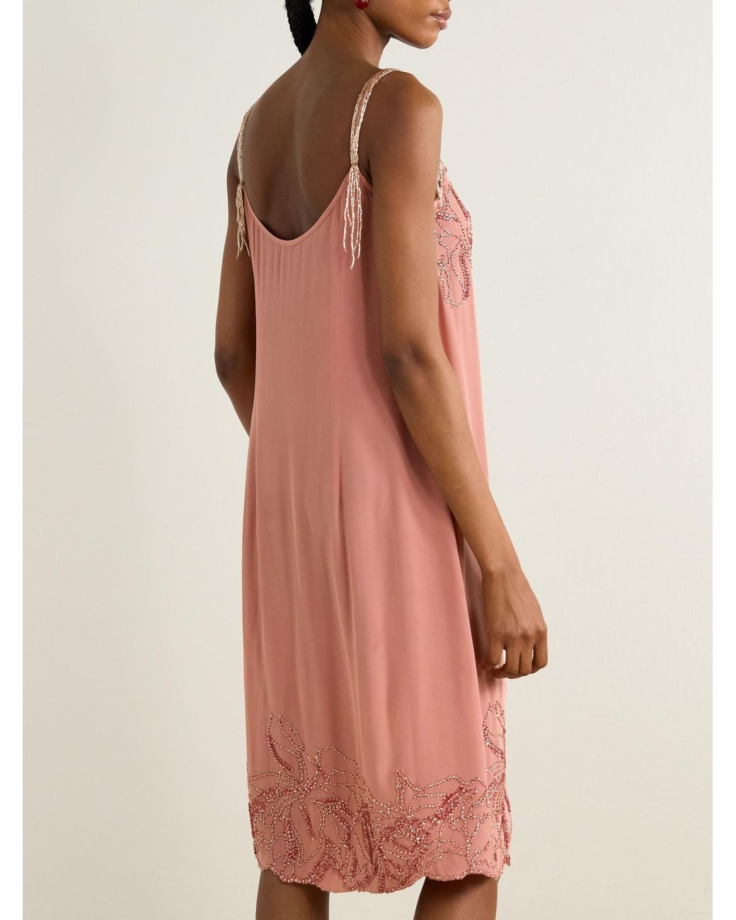 Dries Van Noten Pink Sleeveless Dress