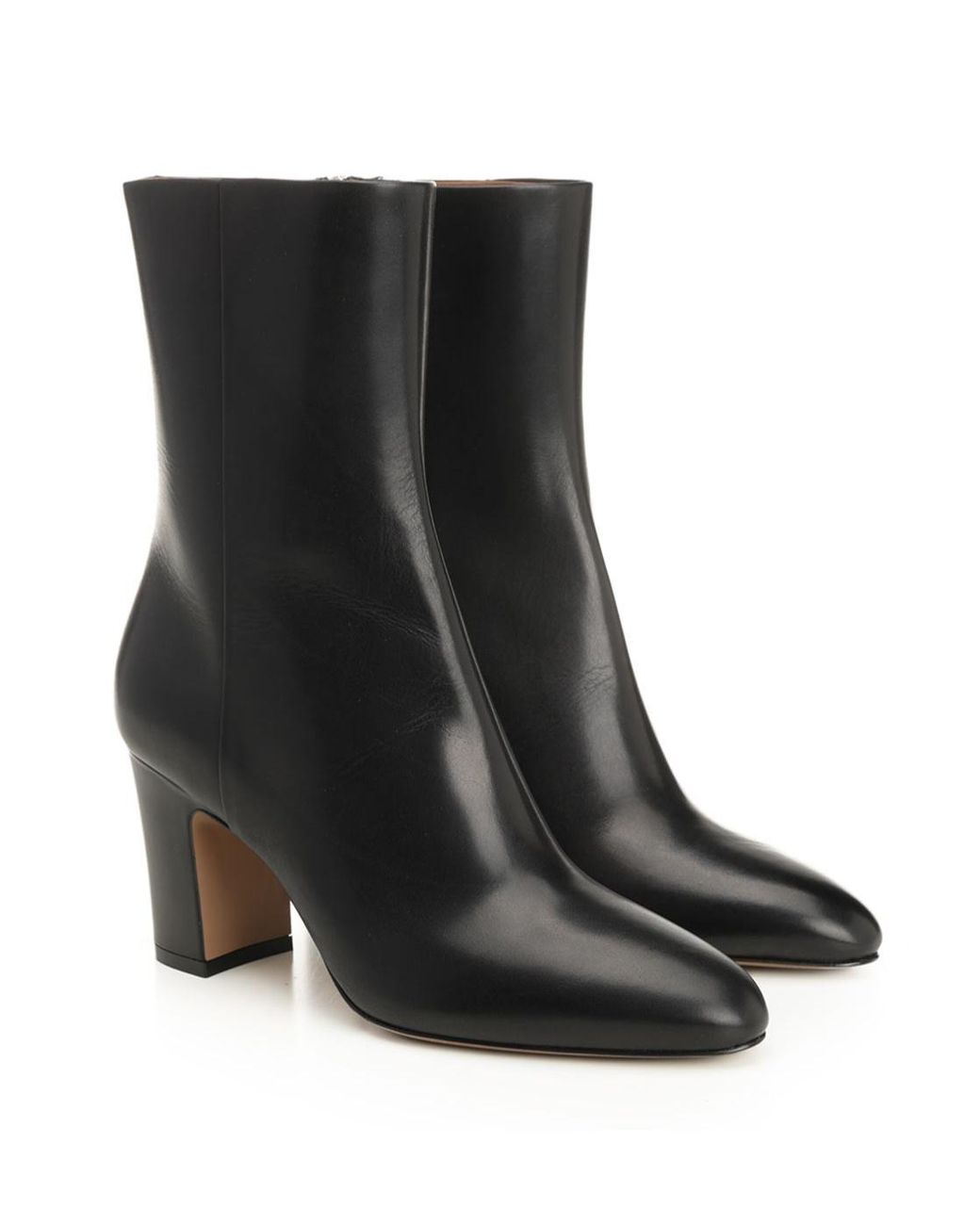 Paris Texas Black "Lavinia 75" Leather Ankle Boots