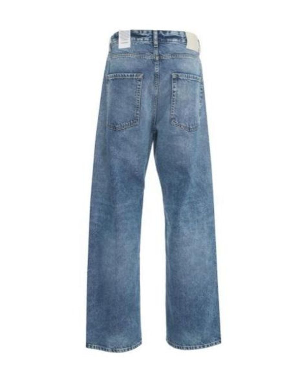 ICON DENIM Blue アイコンデニム ウィル ストレートレッグジーンズ for men