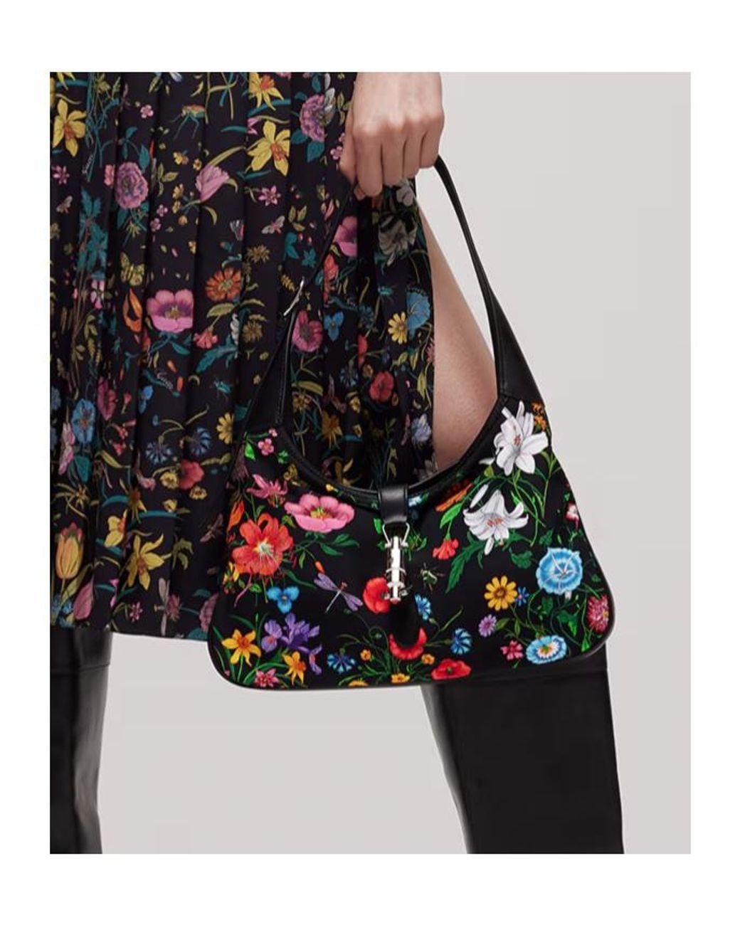 Gucci Blue Jackie 1961 Medium Shoulder Bag
