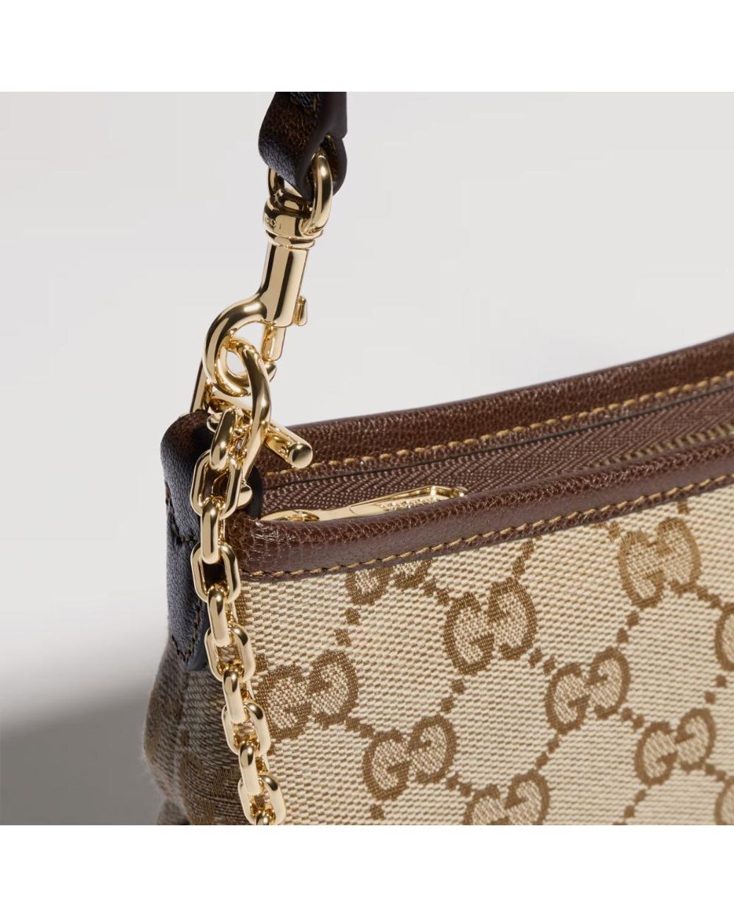 Gucci White Gossip Small Shoulder Bag
