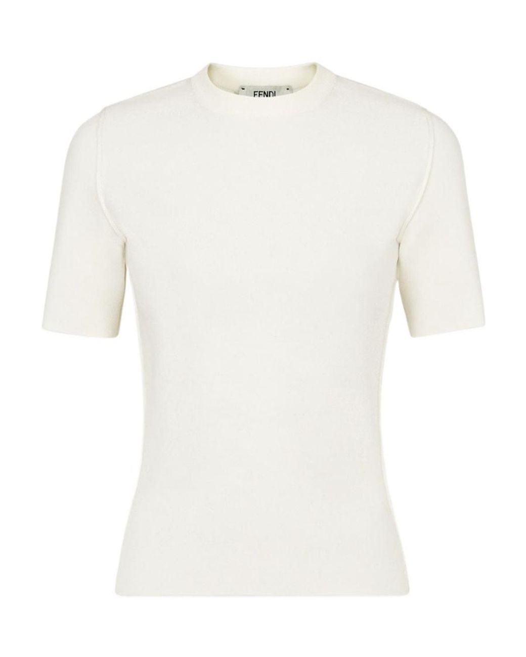 Fendi White Viscose Jumper