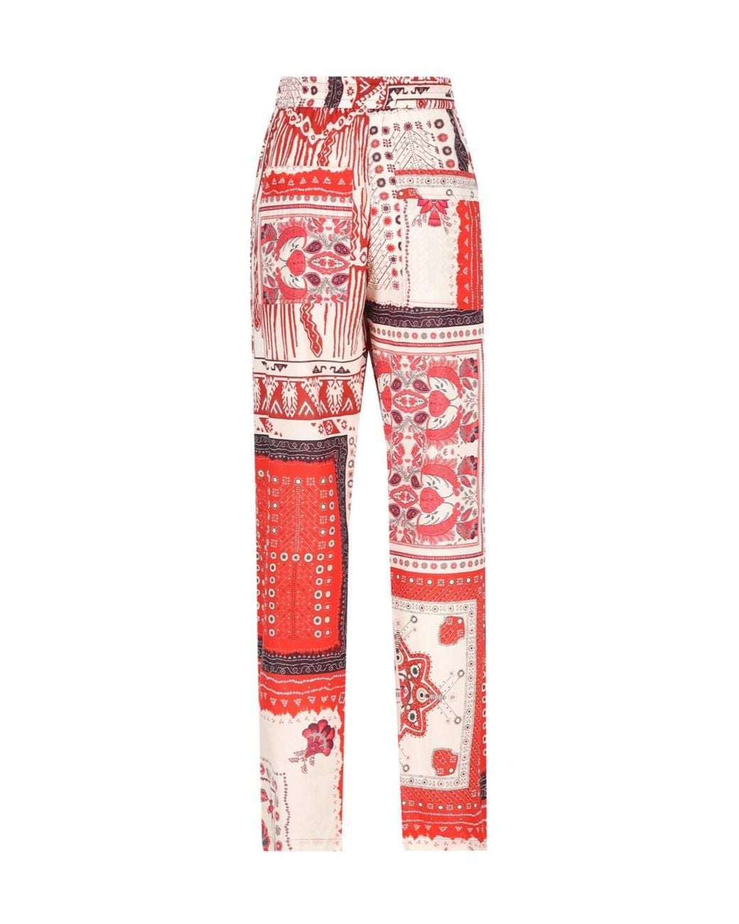 Isabel Marant Red Fedora Pants