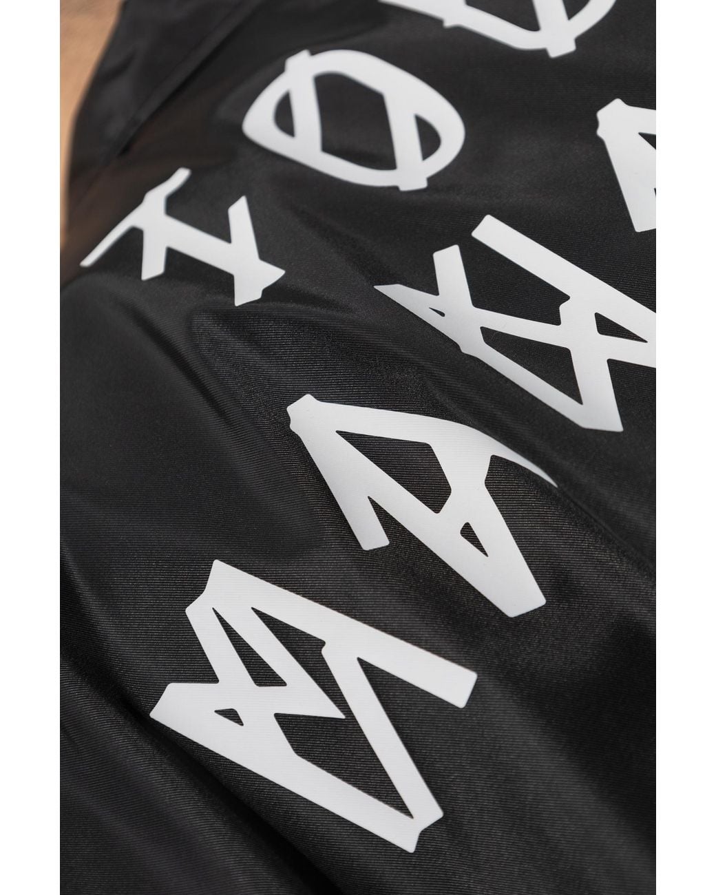 44 Label Group Black Tour Coach Jacket for men