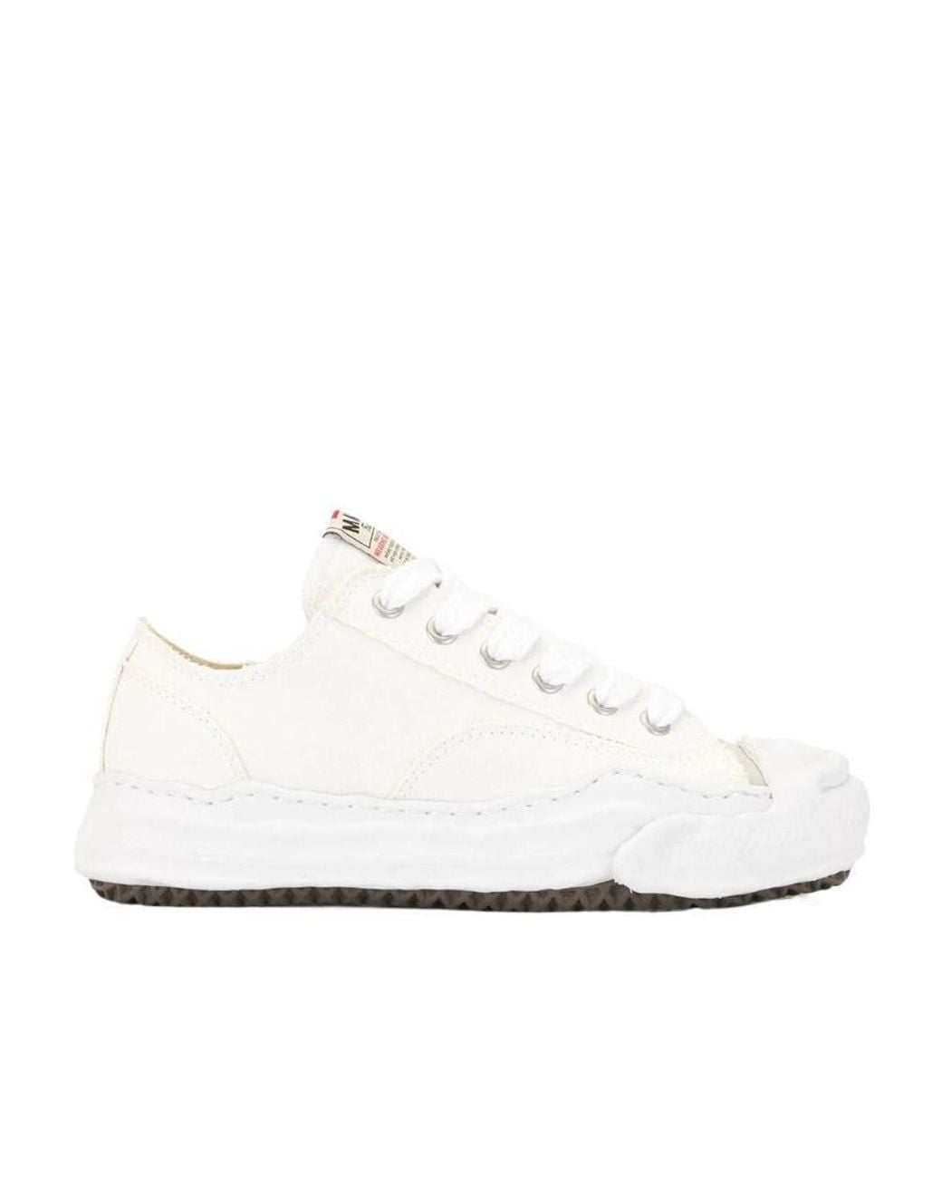 Maison Mihara Yasuhiro White Hank Lace-Up Sneakers for men