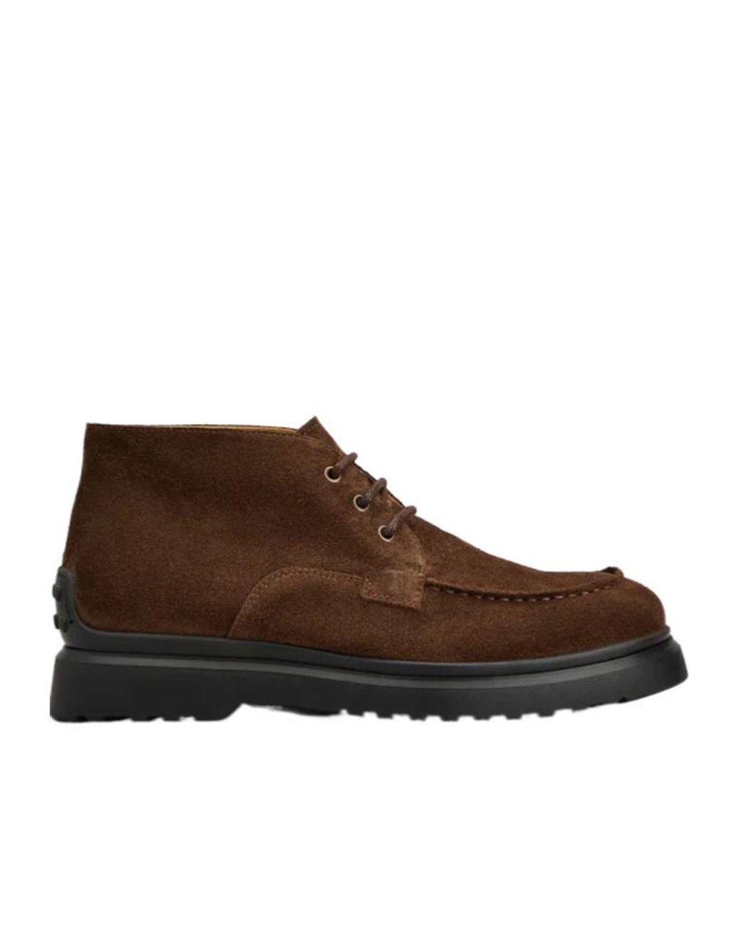 Tod's Brown Carrarmato Light Ankle Boots for men