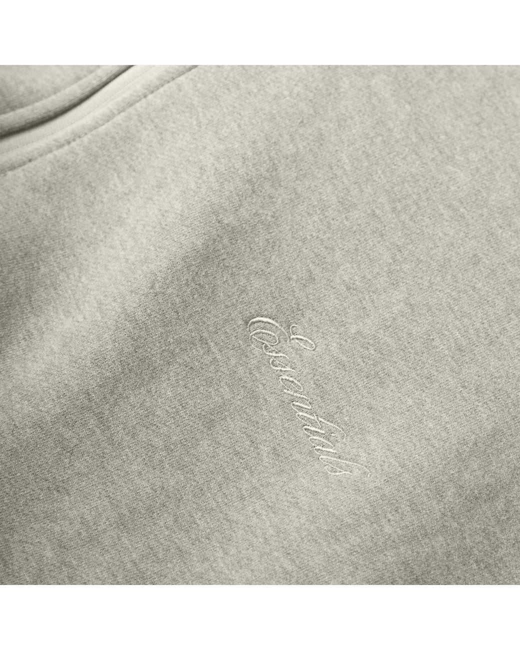 Fear Of God Gray Half-Zip Sweatshirt